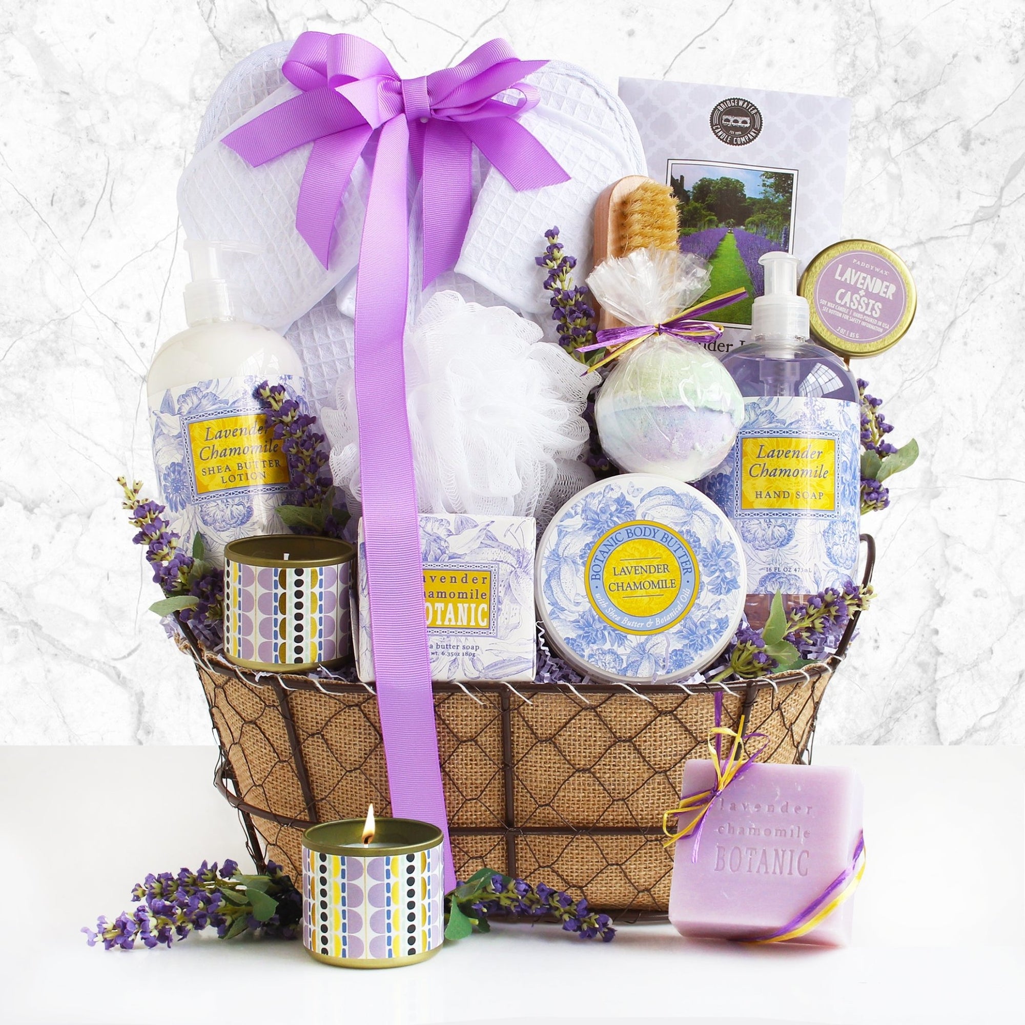 Opulent Lavender Spa - Vogue Gift Baskets