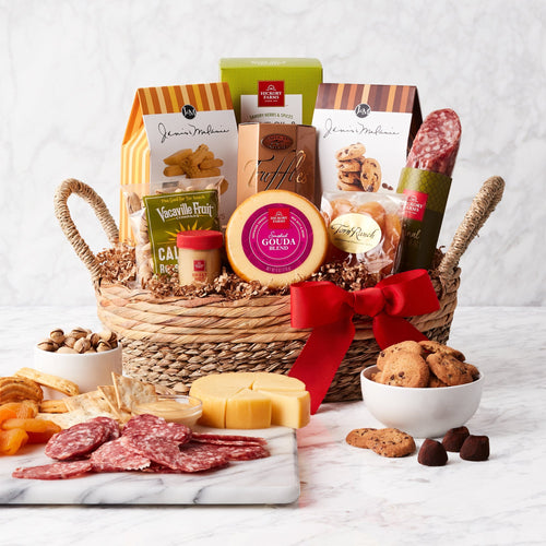 Sweet and Savory Snack Basket - Vogue Gift Baskets